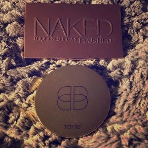 Tarte Powder Foundation + UD Naked Flush Palette